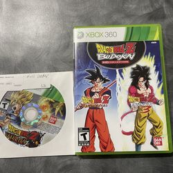 Dragon Ball Z Budokai HD Collection + Dragon Ball Z Ultimate Tenkaichi ( Xbox 360 )