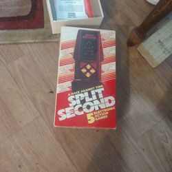 Vintage Split Second  Electronic Game