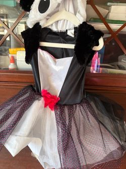 Girls Panda Halloween Costume Dress