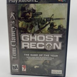 Tom Clancy's Ghost Recon (Sony PlayStation 2, 2002 PS2) Complete CIB & Tested