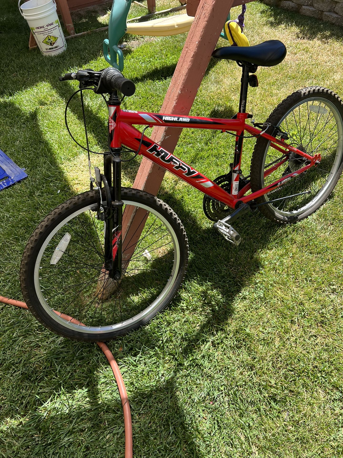 Huffy Highland 24x22 Mountain Bike Red
