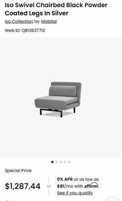 Monital swivel chair