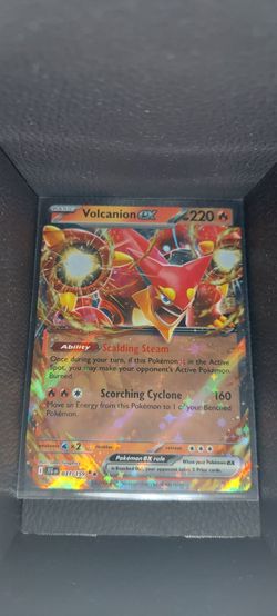 Volcanion EX Pokémon Card 031/159
