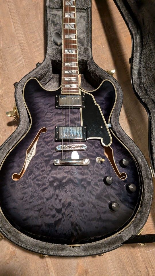 D'Angelico Excel DC semi Hollow Body Electric Guitar