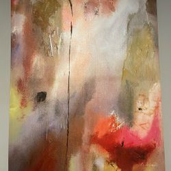 Abstract On Canvas .. R Palmer 