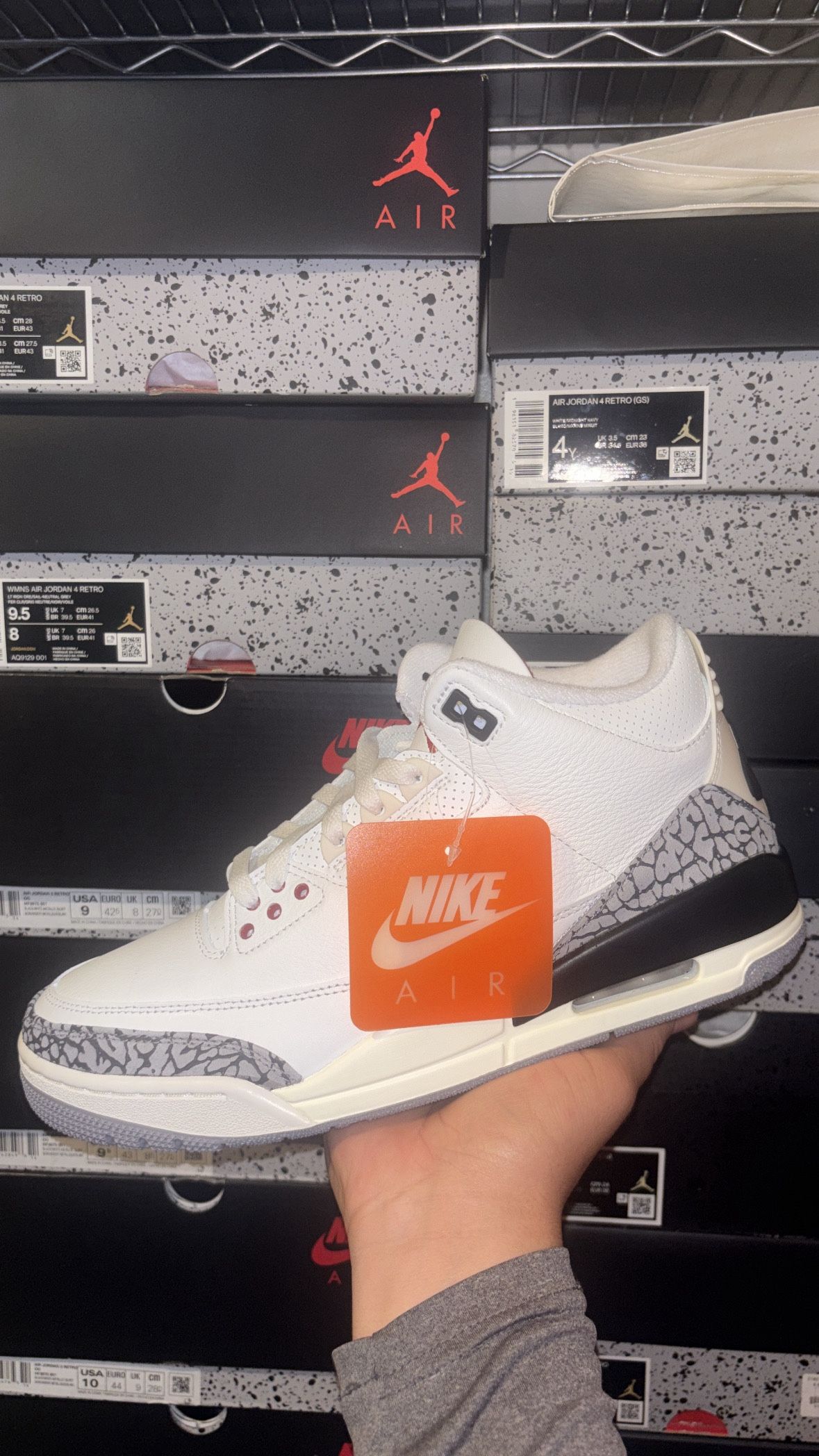 Jordan 3 Retro White Cement Reimagined