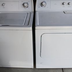 Set of Whirlpool Washer And Gas Dryer