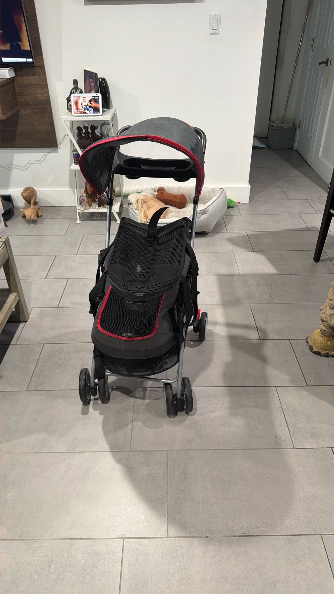 4 Wheels Pet Stroller for Dog And Cat