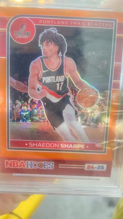 Shaedon Sharpe 2024-25 NBA Hoops Card Gem Mint 10 $35 OBO