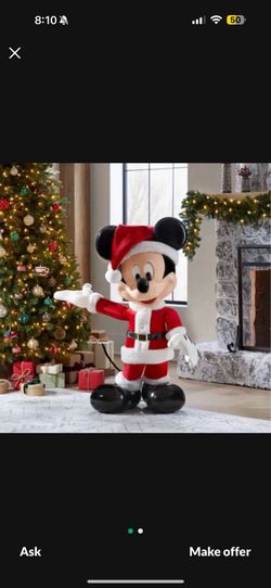 Disney 4 Ft Animated Mickey
