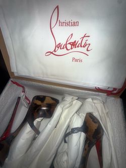 Christian Louboutin Leopard Print Heels