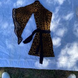 Animal print dress costume