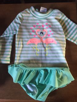 Girl swim set (18months) never used