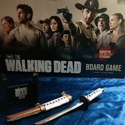 Walking Dead Board Game And Replica.....