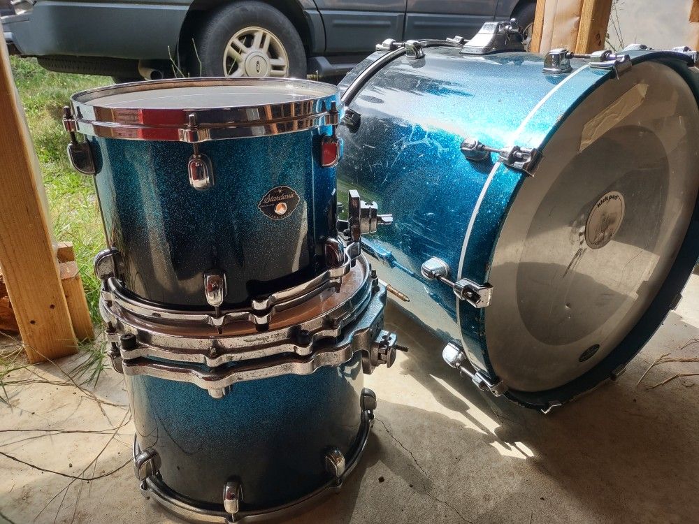 Tama Starclassic Performer 2005-2006 Blue Galaxy Fade Drum Kit