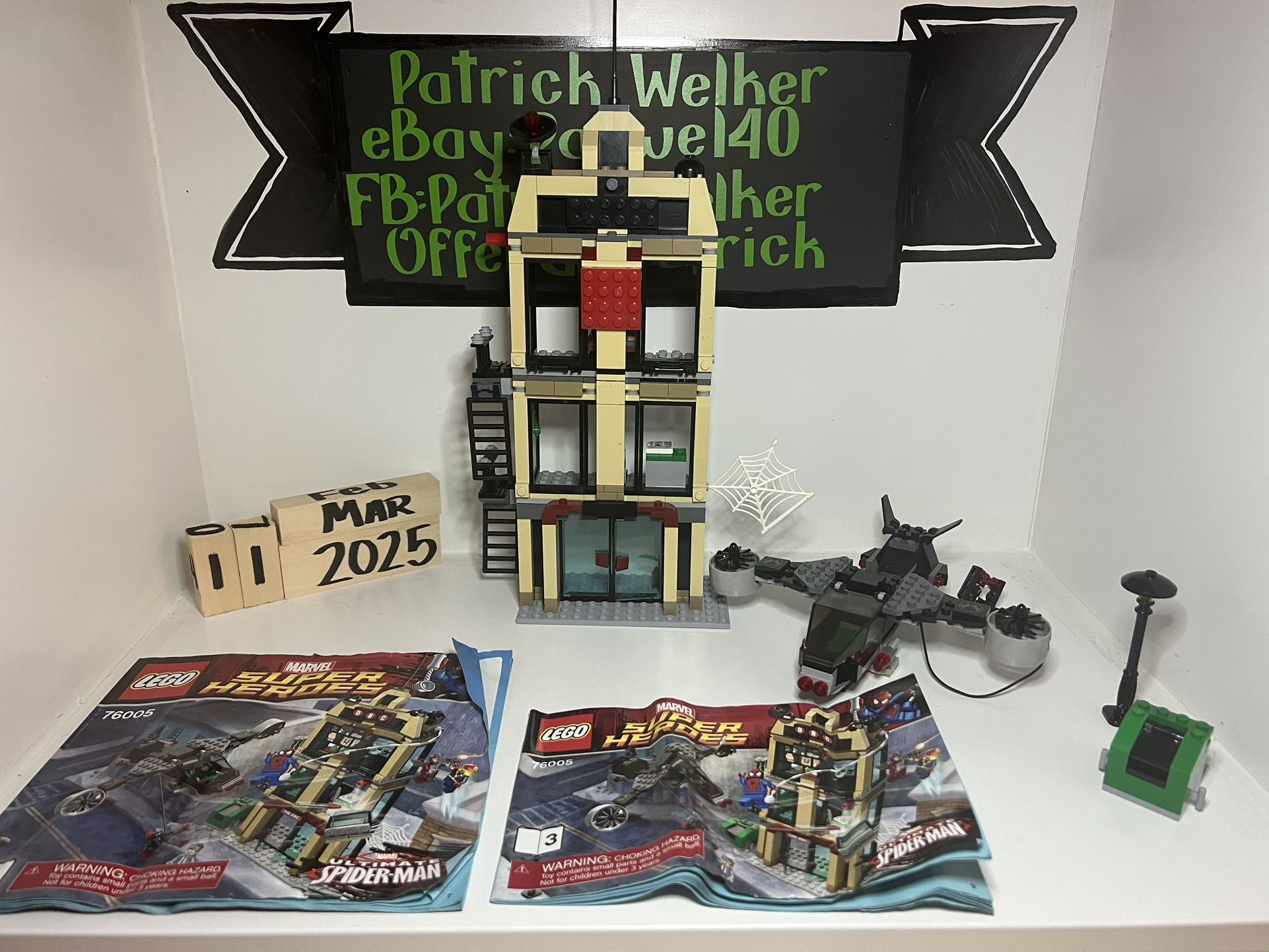 76005 LEGO Ultimate Spider-Man Daily Bugle Showdown