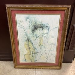 Gary Benfield’s Cello Giclee Framed