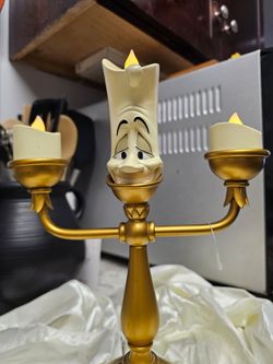 Disney Lumiere Beauty and the Beast Candelabra