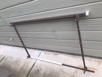 Twin metal frame
