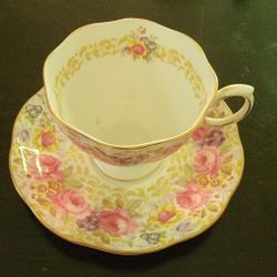 Royal Albert "Serena" Bone China Teacup & Saucer