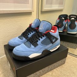Jordan 4 Travis Scott Cactus Jack Size 10