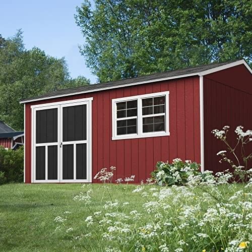 12 ft. x 24 ft. Outdoor Wood Storage Shed (288 sq. ft.)