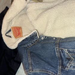 Levi’s SHERPA TRUCKER JEAN JACKET 2X