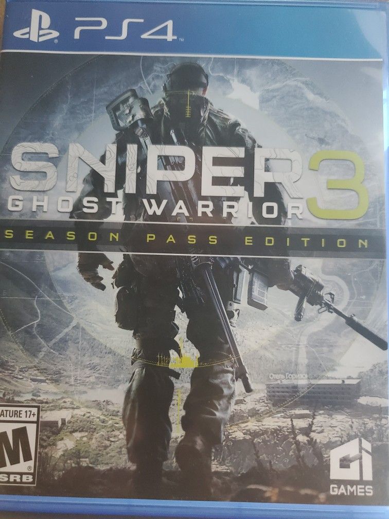 Sniper 3 Ghost Warriors - PS4