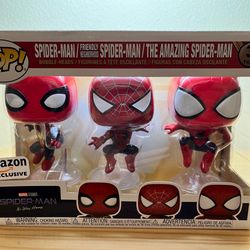 No Way Home: 3 Pack Spider-Man Funko Pop! Exclusive