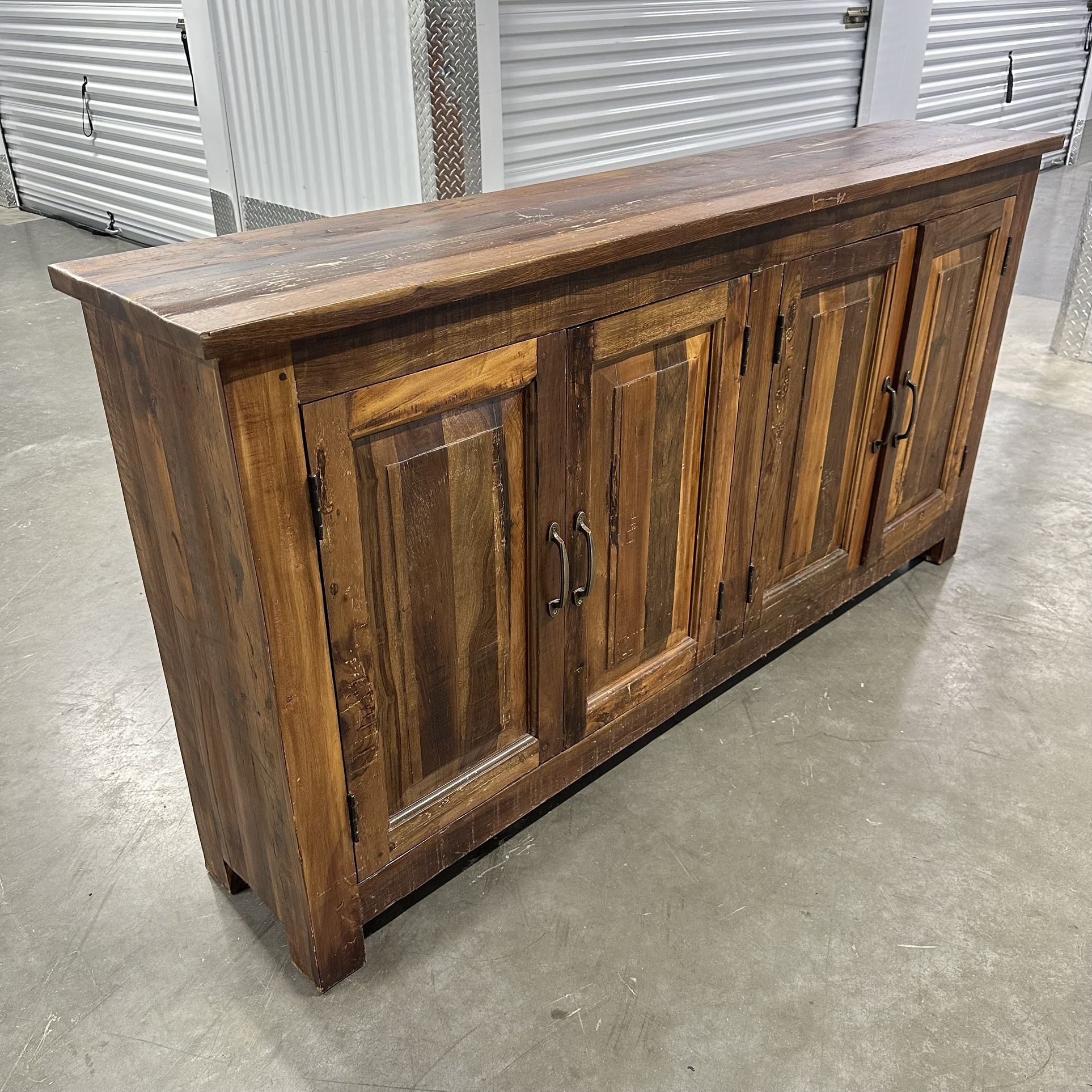 Pottery Barn Solid Wood Credenza -Delivery Available