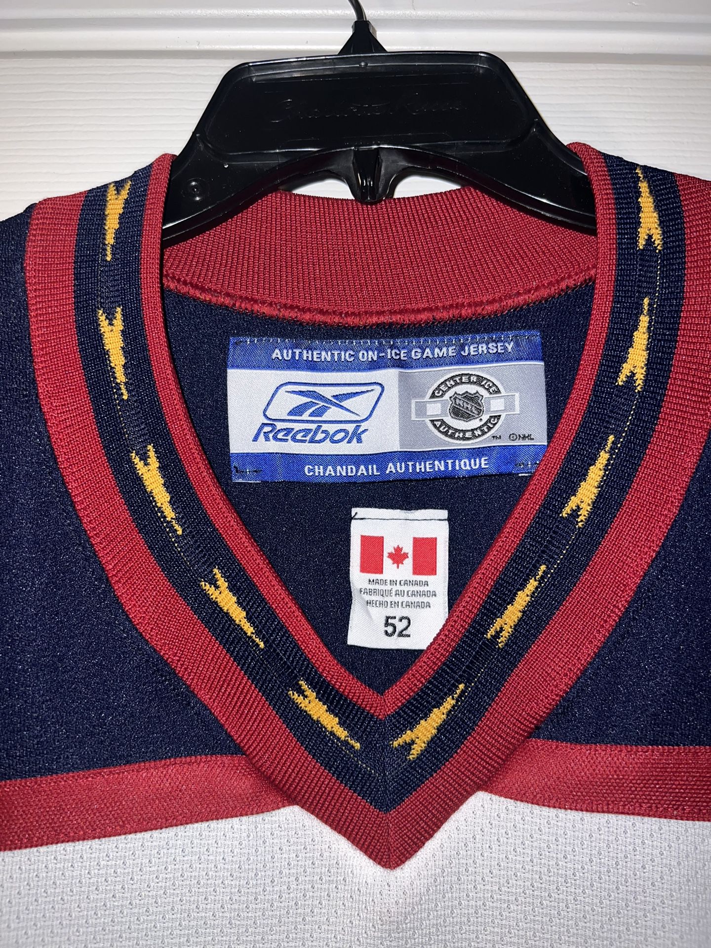 ATLANTA THRASHERS Reebok Authentic on-ice game Jersey size 52/Large for Sale  in Morrow, GA - OfferUp