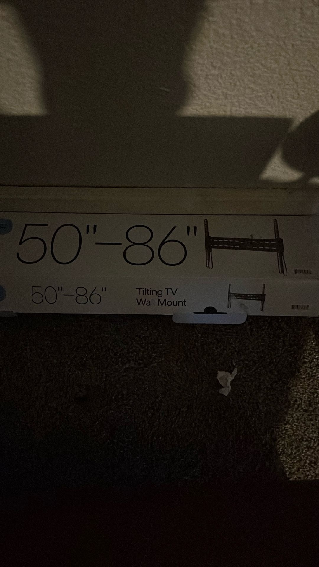 50”-86” Tilting Tv Wall Mount