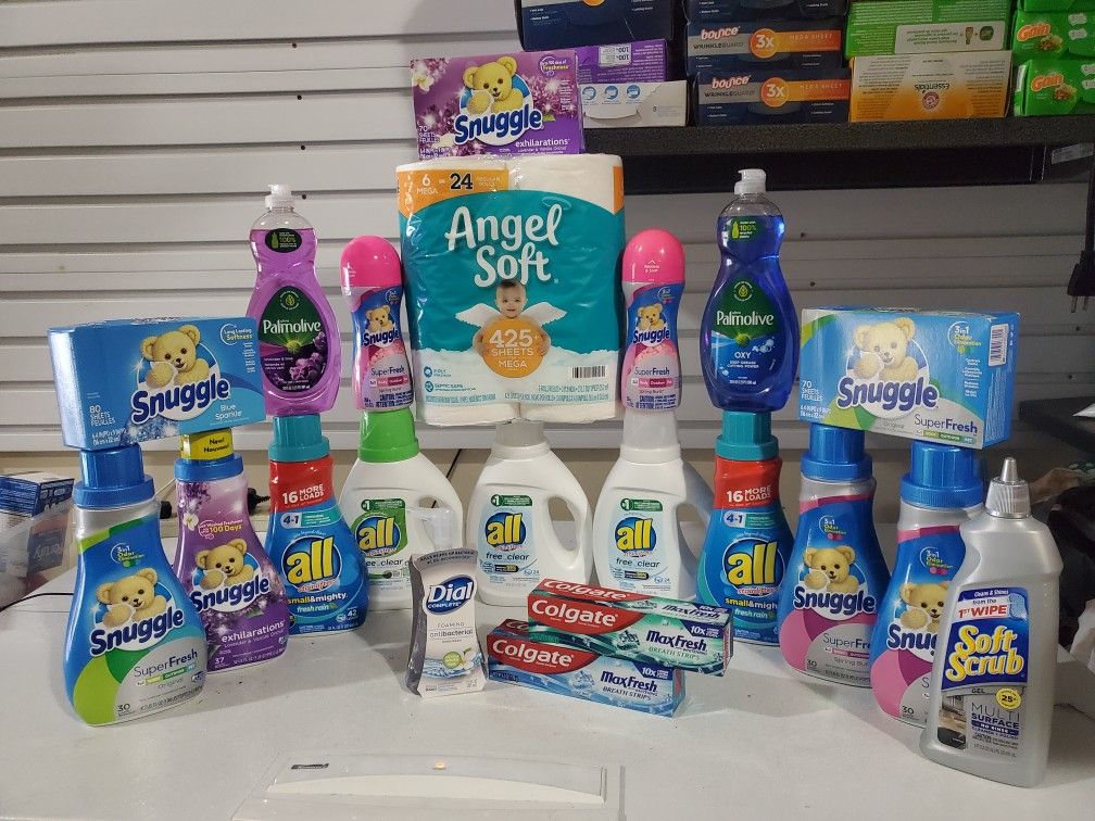 ALL DETERGENT BUNDLE 21 PCS