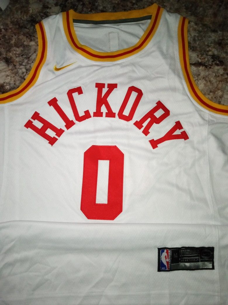 SALE!!!Indiana Pacer Hickory Haliburton Jersey (Sz Medium)