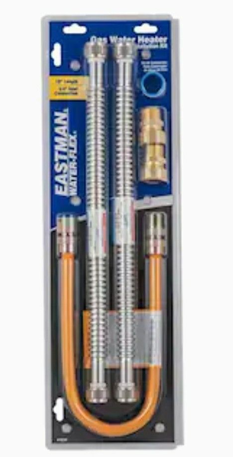 EASTMAN Gas Stainless Steel Water Heater Installation Kit

Model #48280

