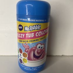 Mr. bubble bath color changing tablets
