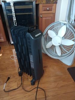 Radiator Heater And Fan
