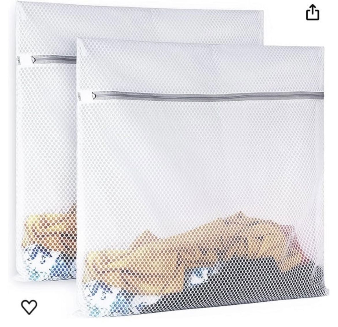 2 Pack Mesh Laundry Bag Delicates Laundry. (T)