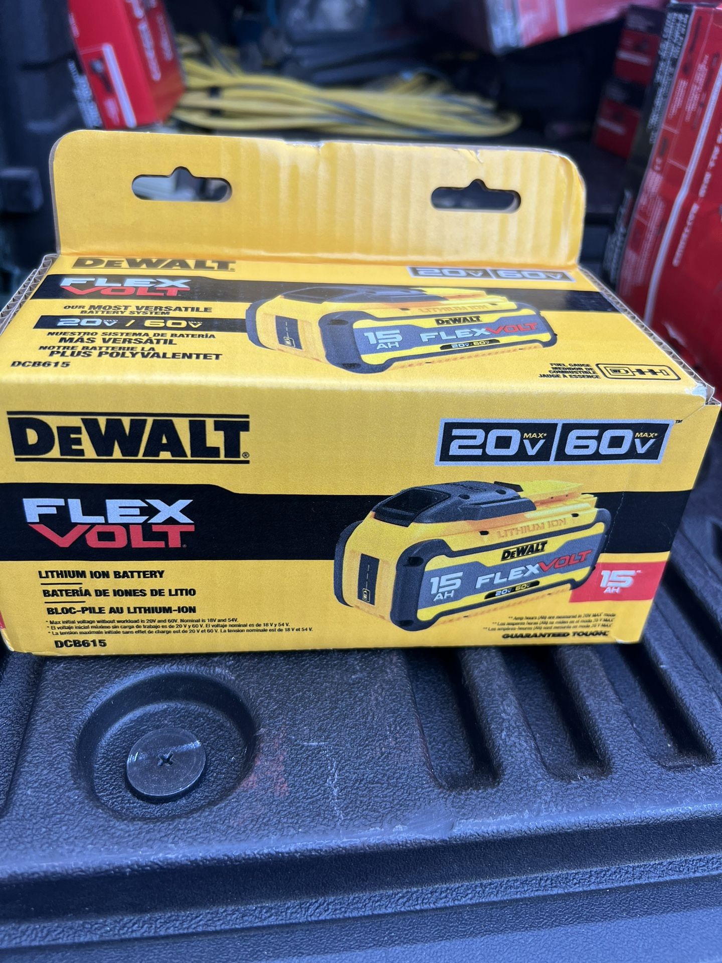 DEWALT FLEXVOLT 60V Lithium-Ion 15.0Ah Battery