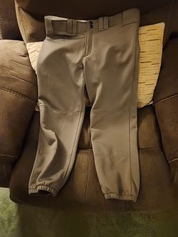 Mizuno......Womens Dark Grey Softball Pants Sz M 