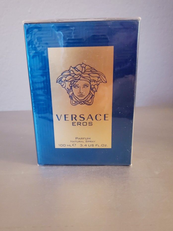 VERSACE EROS POUR HOMME PARFUM, 3.4OZ/100ML, NEW SEALED BOX