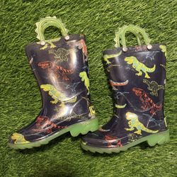 Rain Boots Size 8c Lights Up Used No Box