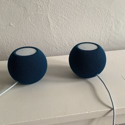 2 Apple HomePod Mini Speakers