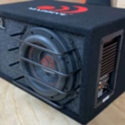 Powered Subwoofer in Ported Enclosure Brand New Read Description 