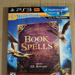 PS3 Harry Potter Book Of Spells