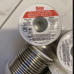 Oatey 29025 Safe Flo 1 Pound Silver Solder 35$ or all 4 for 120$