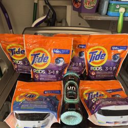 Brand New Tide Bundle All For ($32)(Cash Only)(price Is Firm) 