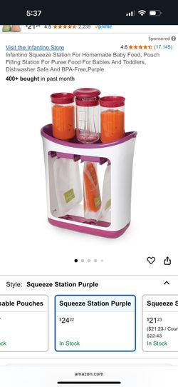 Infantino Squeeze Station For Puree