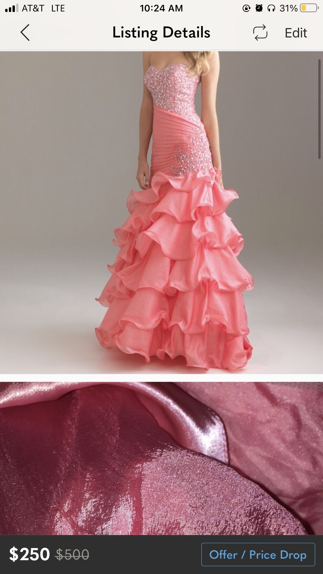 Night Moves Evening/prom Gown/dress