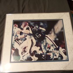 Autographed Lawrence Taylor Super Bowl 25 Photo 